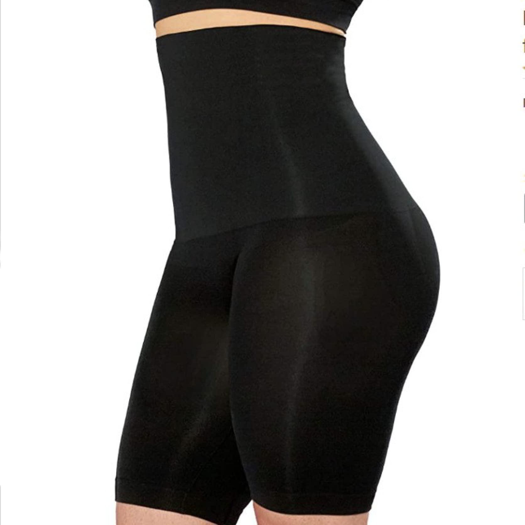 MMRTDJDR Short Gainant Taille Haute pour Femmes, Culotte de contrôle du Ventre, entraîneur de Levage des Fesses, Culotte sans Couture