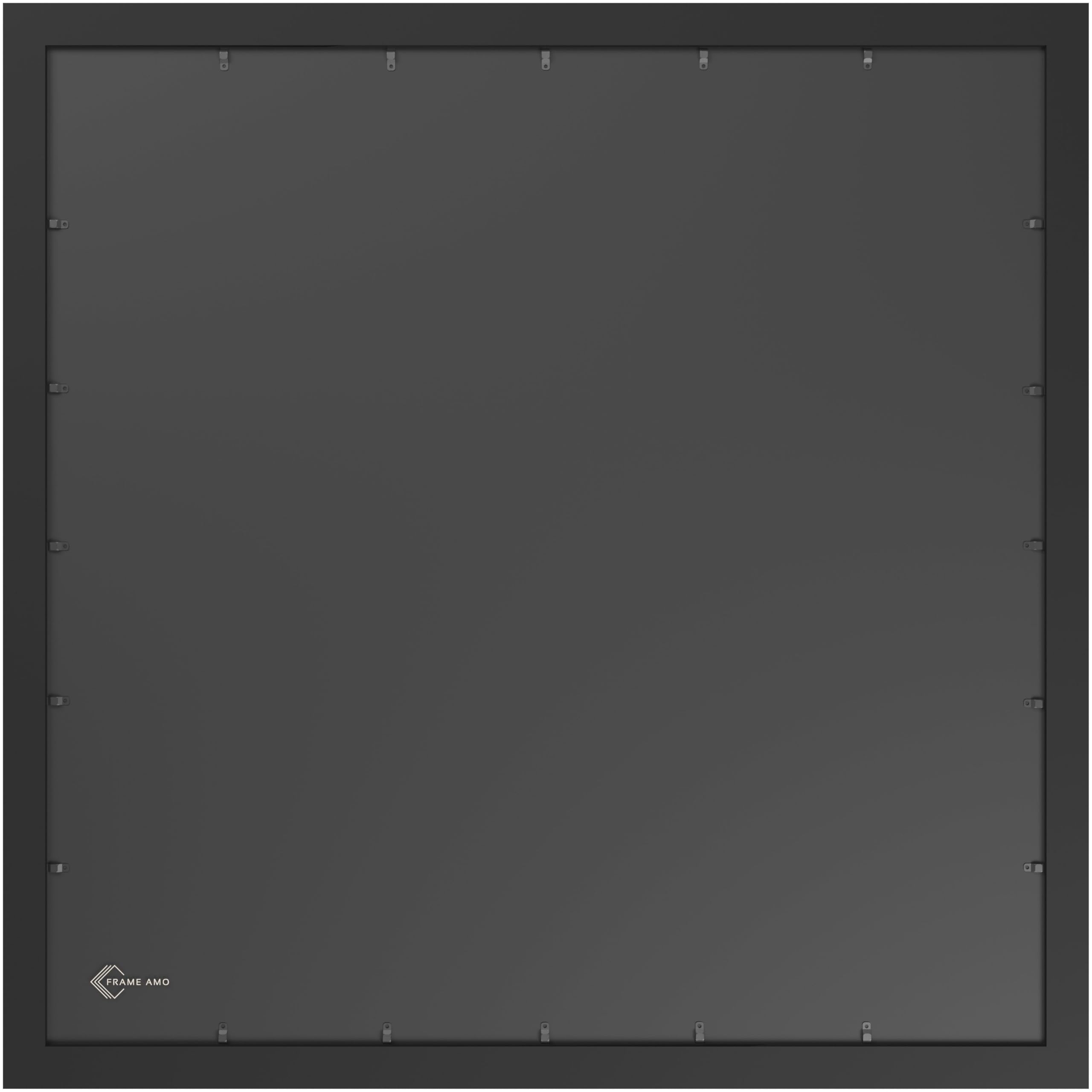 Amazon.com - Frame Amo 36x36 Black Solid Wood Poster Frame, with