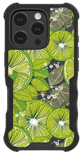 Image of Smartish - Lime Time - iPhone 16 Pro MagSafe Armor Case - Gripzilla [Rugged & Tough] Heavy Duty Armor Case - Fits iPhone 16 Pro