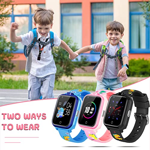 4G Kids Smart Watch Waterdichte SOS Smartwatch met wekker, Game Music Player, Camera, Smart Watch Geschenken voor 3-12… - Afbeelding 6