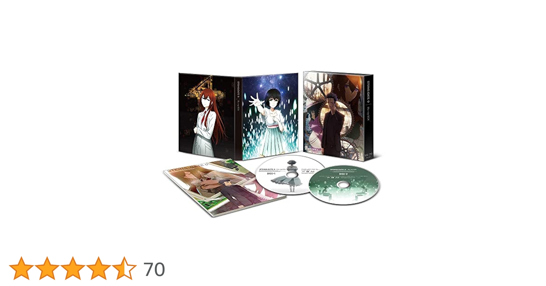新品 劇場版 シュタインズゲート アニメイト限定版 Blu-ray シュタインズゲート Blu-ray セット