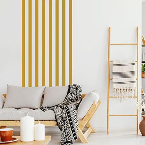 Striped Wall Decals Gold Line Wall Decal Modern Wall