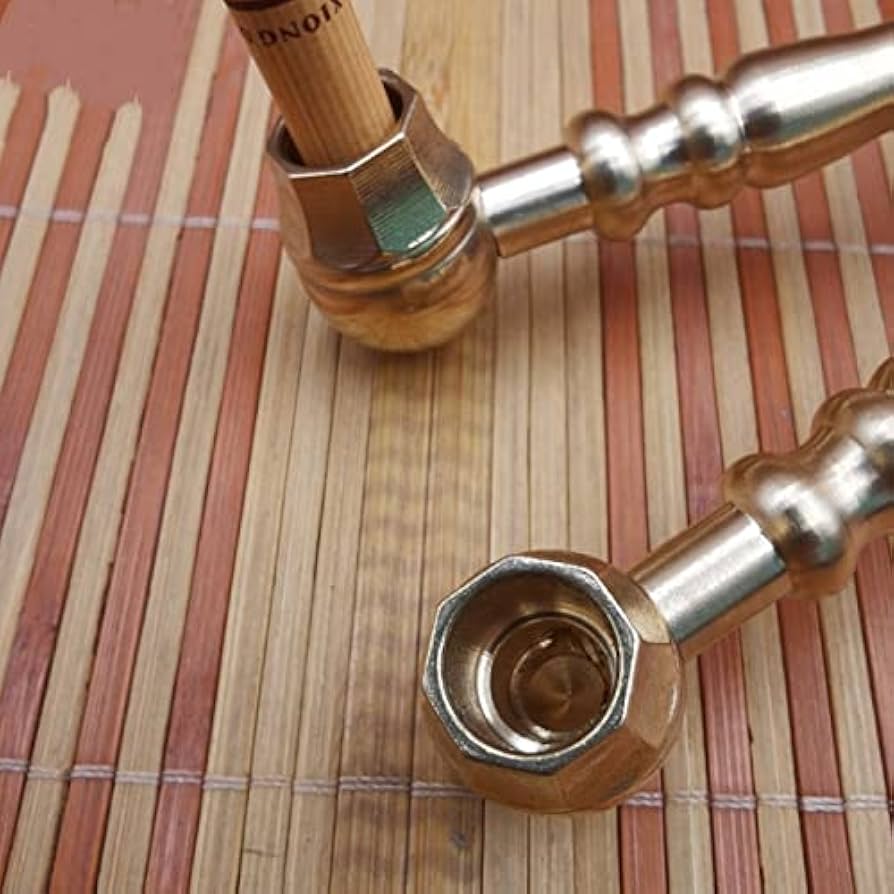 Amazon.co.jp: キセル きせる 煙管 13cm 兼用キセル 真鍮キセル