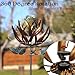 Pure Echo Wind Spinners for Yard and Garden, Wind Spinners Outdoor Large Metal, 84 inch Kinetic Wind Spinner & Wind Sculptures, Windmill Decor(Lotus)