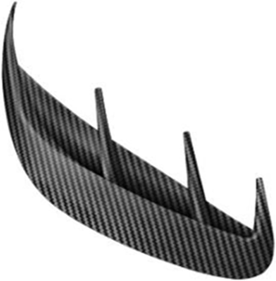 DEMULAX 、、Cクラス W205 2022 スポーツ ABS カーボンファイバールック リアバンパー サイドスポイラー エアベ