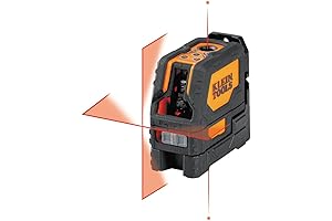 Klein Laser Line Level with Plumb Spot and Magnetic Clamp