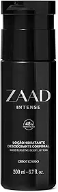 Loção Hidratante Desodorante Corporal Zaad Intense 200ml