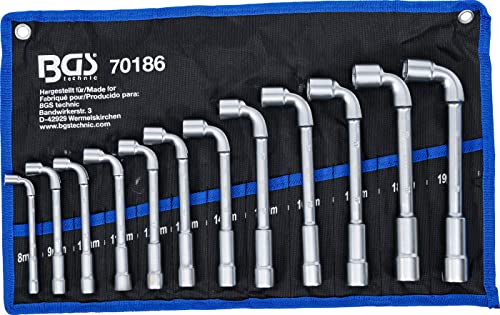 70186 BGS technic - POCHETTE JEU 12 CLES A PIPE 6 PANS DE 8 19 TRES BELLE QUALITE PRO Cover