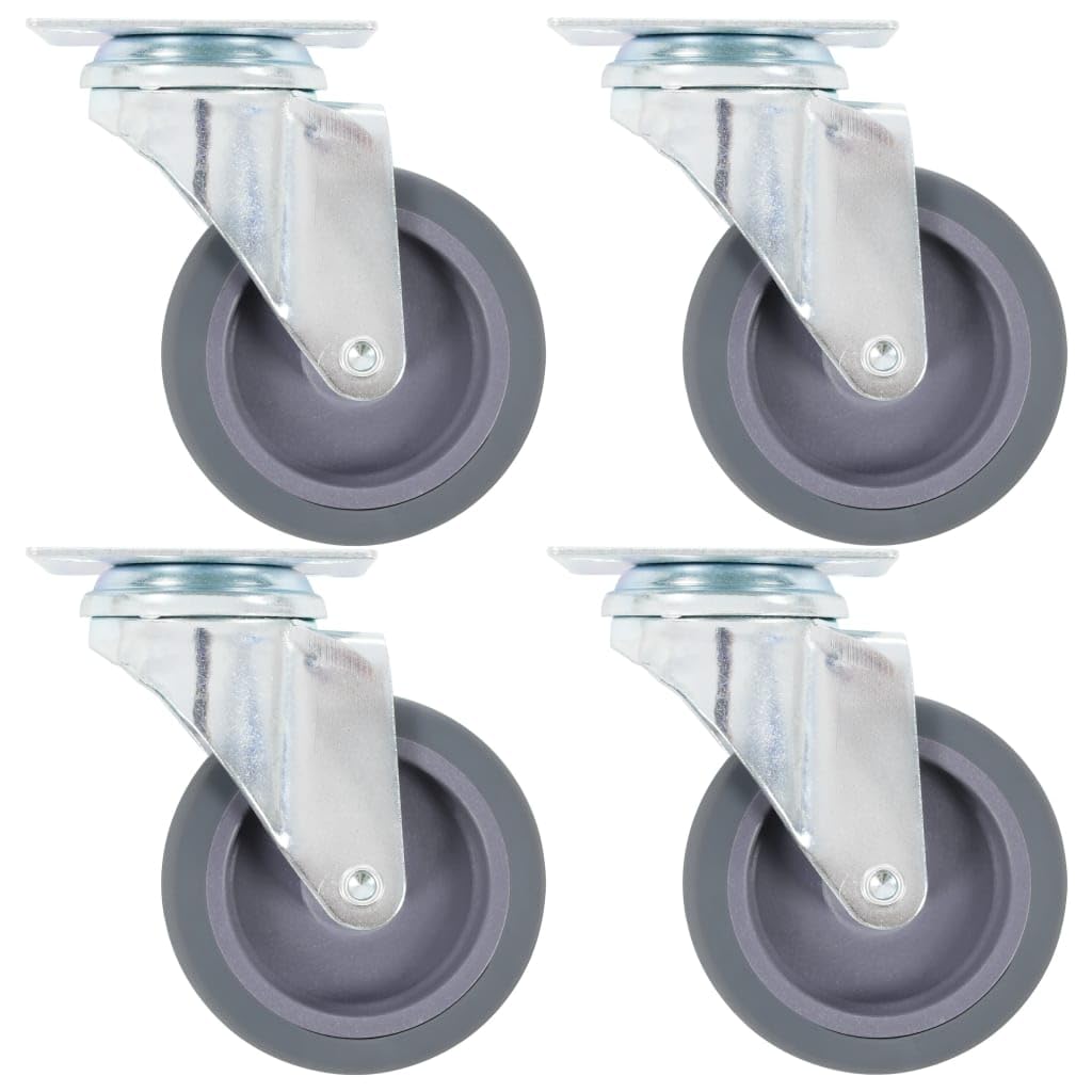 4 ruote girevoli da 75 mm per mobili