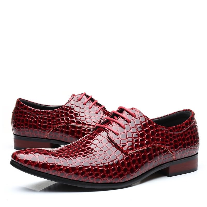 Modern Oxford Shoes Men's Stylish Wingtip Shoes Men's Lightweight Formal Shoes for Tuxedo Events3