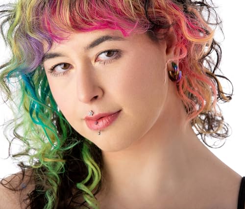 Pierced Owl Stainless Steel Spiral Tapers, Sold as a Pair4