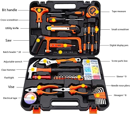 Kit de herramientas combinado para reparación de autos miniatura 2