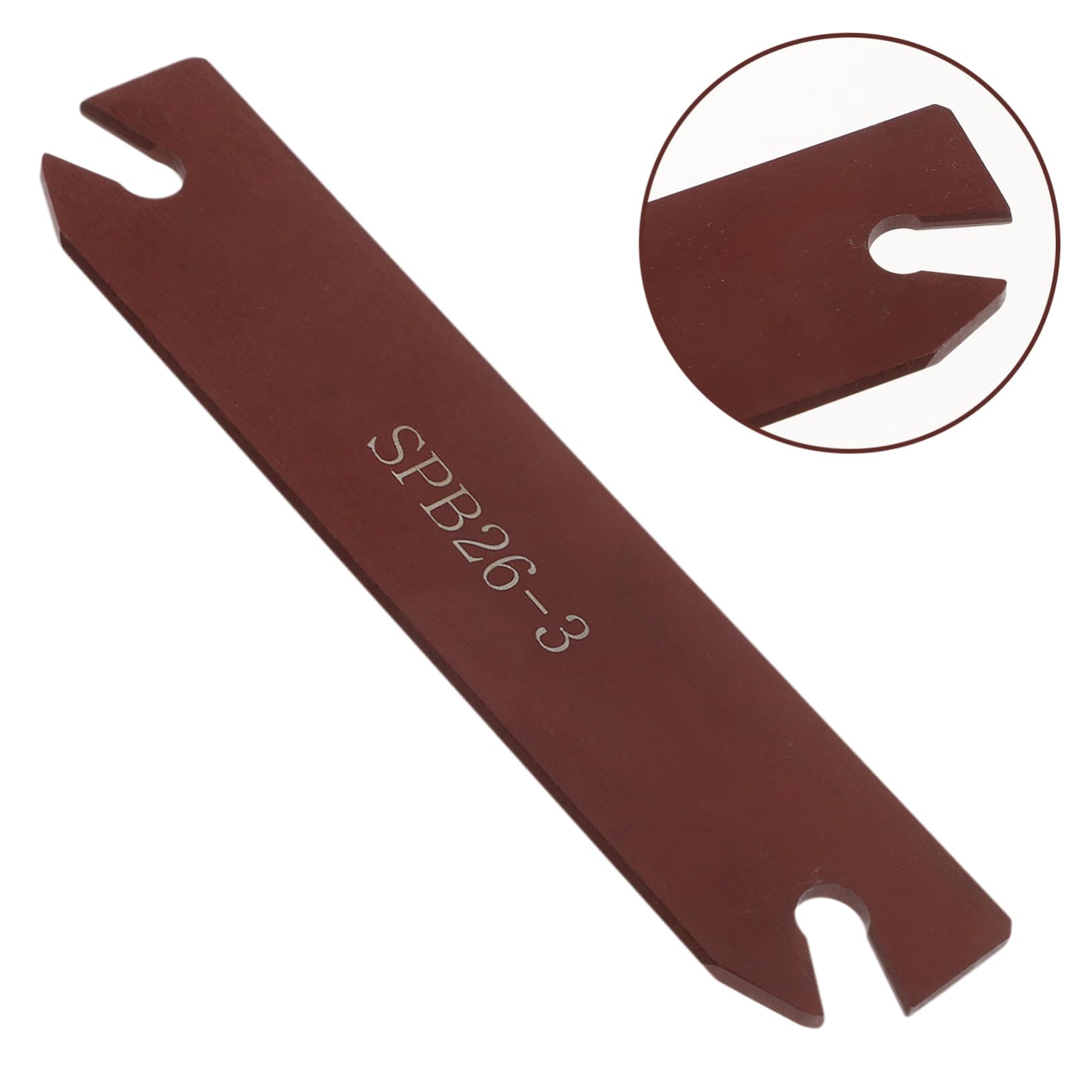 SHINEOFI 4 Pezzi Utensile per Tornio per Cnc Accessorio per Scanalatura e Alta Precisione Lavorazioni Metalliche
