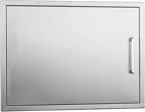 Puerta de acceso para asador de acero inoxidable al aire libre... disponible en Yaxa Costa Rica