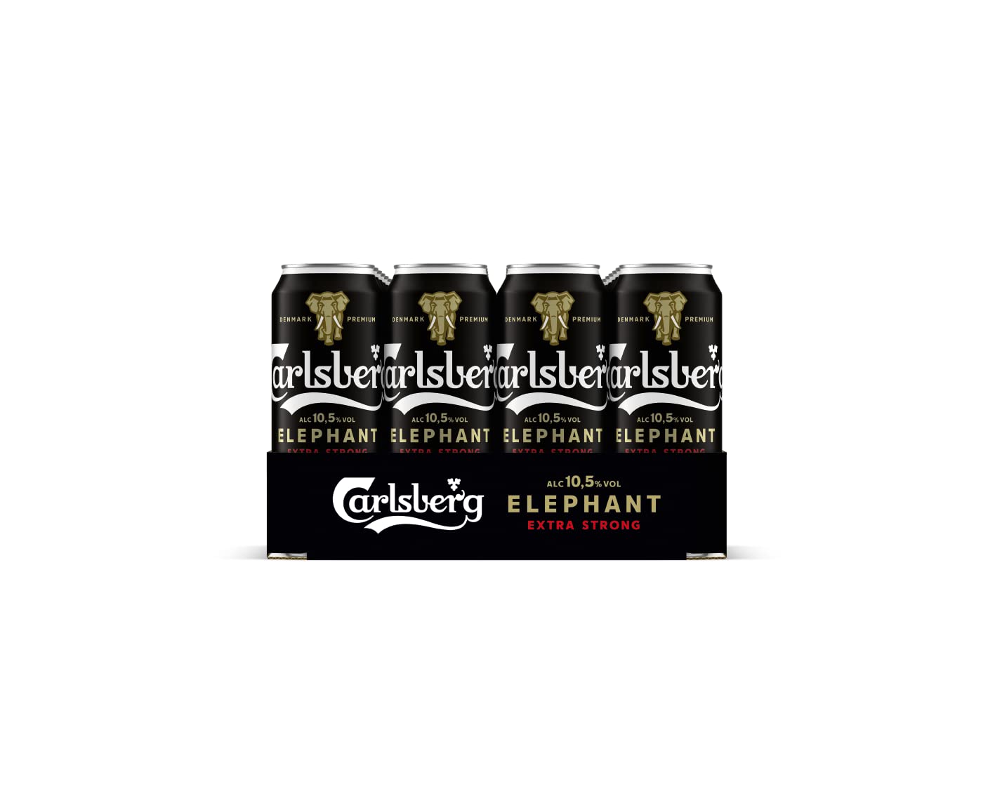 Carlsberg Elephant Extra Strong 10,5% Vol. Dosenbier 0,5 l 24 Starkbier Dosen