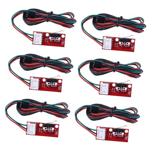 6 Pack Mechanical Endstop Switches with Cable