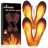 【Einfach zu waschen und einfach zu bedienen】Das Heizkissen kann gereinigt werden. Bitte stellen Sie vor dem Gebrauch sicher, dass es trocken ist. Drei Heizmodi: USB-Schnittstelle, Netzteil und mobile Stromversorgung. Ziehen Sie einfach Ihre Schuhe an und schalten Sie den Strom ein, um die Hitze zu genießen.