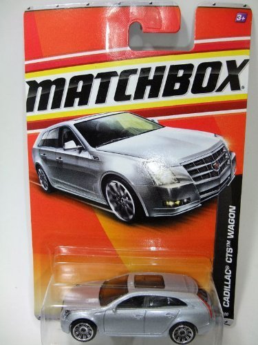 Cadillac CTS Wagon 2011 Matchbox #37 VIP Silver