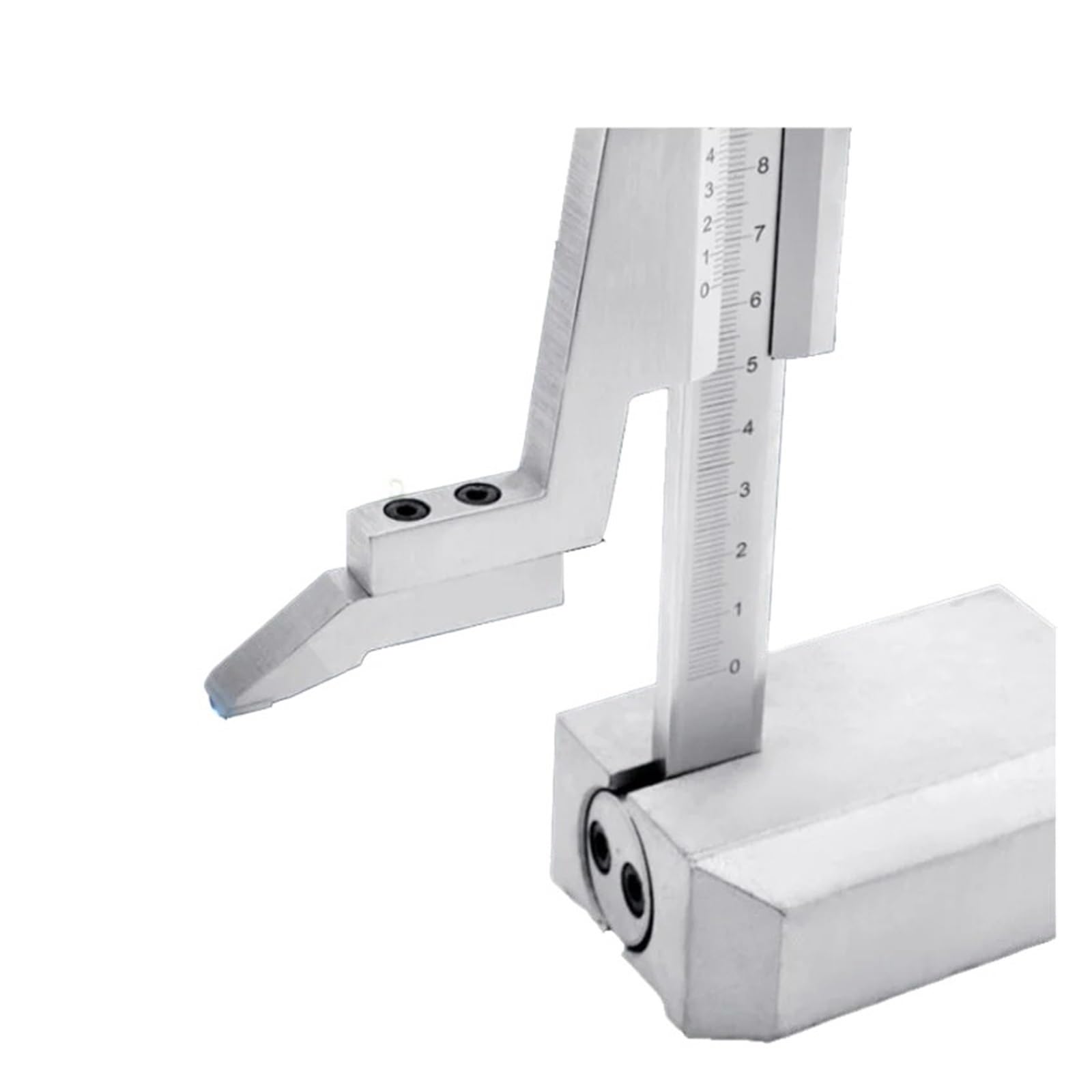 Medidor de Altura Calibradores Vernier de Altura de 0 a 300 mm Calibre de Altura de aleación de Aluminio con Soporte Regla de medición Herramientas Calibres de 0 a 200 mm(0-300mm)