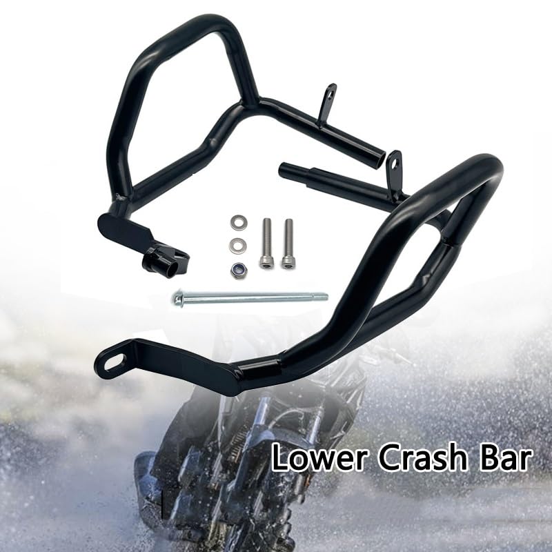 Crash bar moto CB500X avec curseurs pare-chocs intégrés - 2