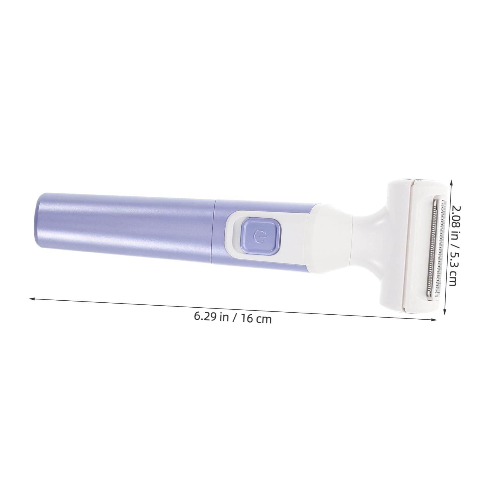 LIFKOME Dispositivo de Depilación Eléctrico para Mujeres y Hombres 1 unidad Tamaño Compacto Indoloro para Cuerpo Completo Uso Facial Brazos y Zonas Íntimas Color Azul Resistente al Agua