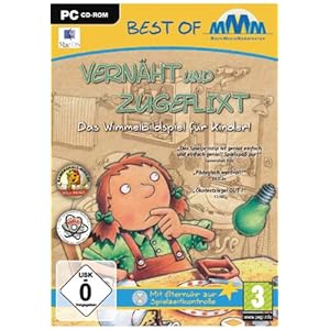 Vernäht und zugeflixt: Das Wimmelbildspiel für Kinder