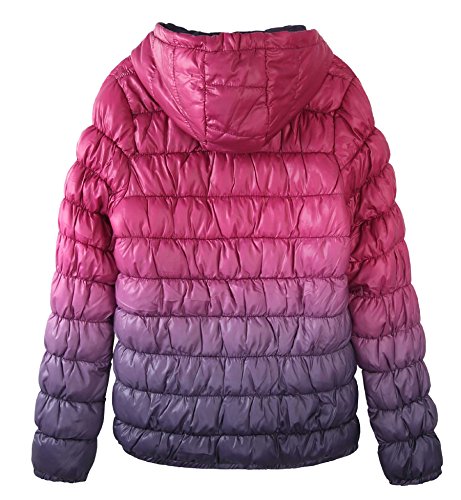 Krumba Girls Lightweight Puffer Jacket: Kids Packable Outdoor Waterproof Coat2