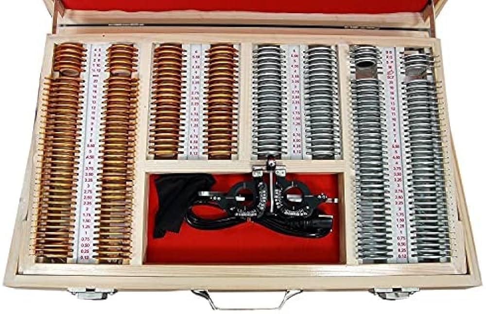 Care Vision-Eye Care Illuminated 225 Trial Glass Lens Set With