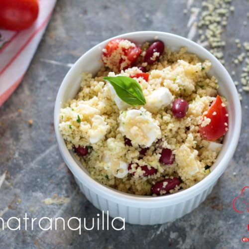 Couscous aromatizzato al basilico