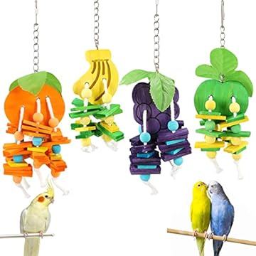best bird toys for cockatiels that like wood