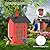Putago Bird Feeders for Outdoors, Metal Bird Feeder Suet Feeders for Outside Hanging, Large Capacity Wild Bird Feeder for Finch, Cardinal, Chickadee, Woodpecker