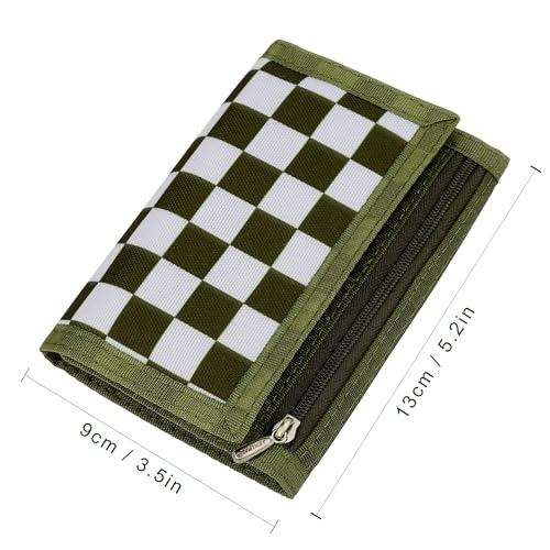 Tri Fold Minimalist Wallet for Men, Kids Wallet for Teen Boys, Women Girls Wallet Fashion Cute2