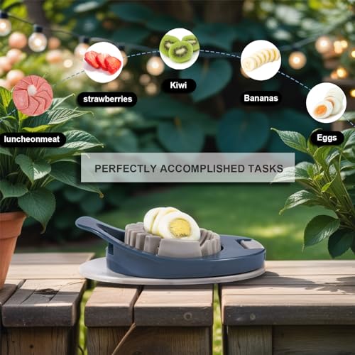 Ortarco 231101161357 Egg Slicer For Hard Boiled Eggs, Stainless Steeel Wire Egg Cutter Dishwasher Safe thumb #2
