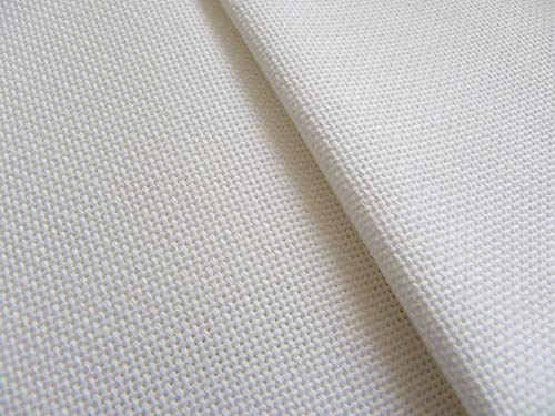 Zweigart 18ct Davosa-18x27 Needlework Fabric - White