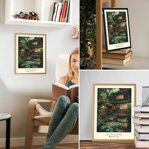 Affiche murale étang tranquille Wallbuddy pour rompre la monotonie des murs - 6