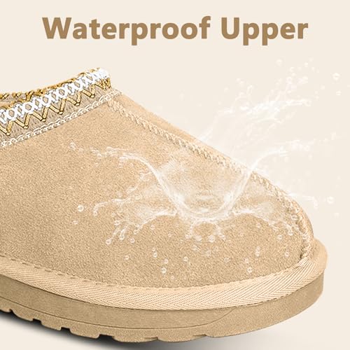 Lansgeling Women'S Slippers Platform Mini Boots Short Ankle Anti-Slip Boot Fur Fleece Lined Sneakers House Slippers Boot For Outdoor thumb #1