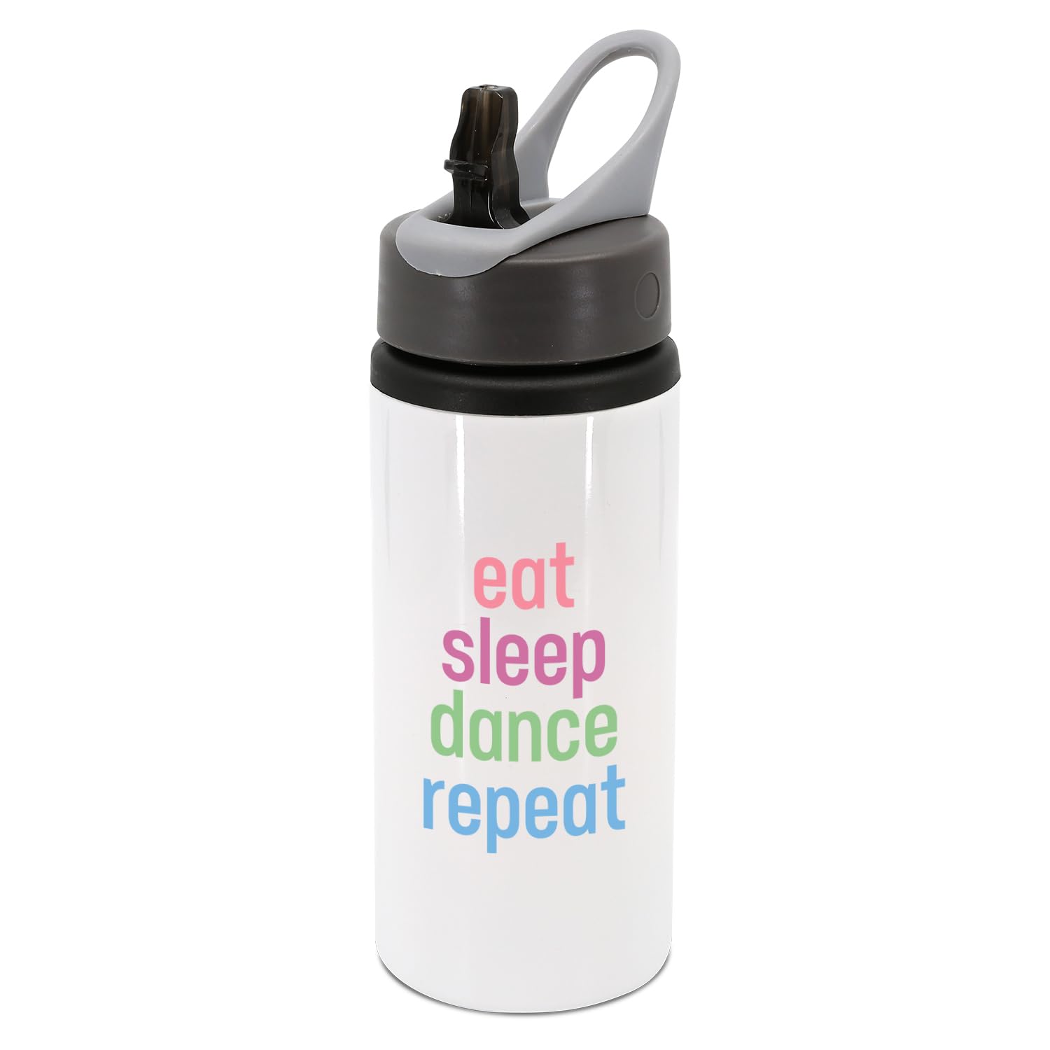 New Spirit Original Mulitcolour, Eat Sleep Dance, Repeat, Dancer, Dancing, Dancers, Water Bottle With Handle, Drinks Bottle, Drinks Cup, Water, Hydrate