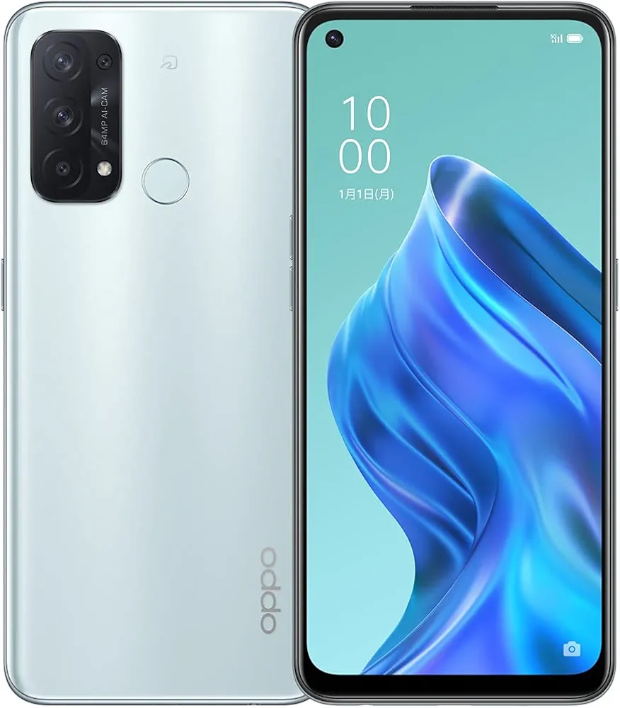 Amazon | OPPO Reno5A アイスブルー CPH2199 docomo/au/SoftBank