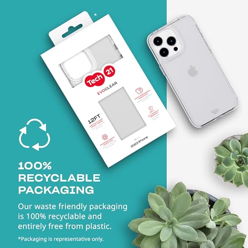 Coque tech21 Evo Clear pour iPhone 15 Pro transparente et résistante - 7