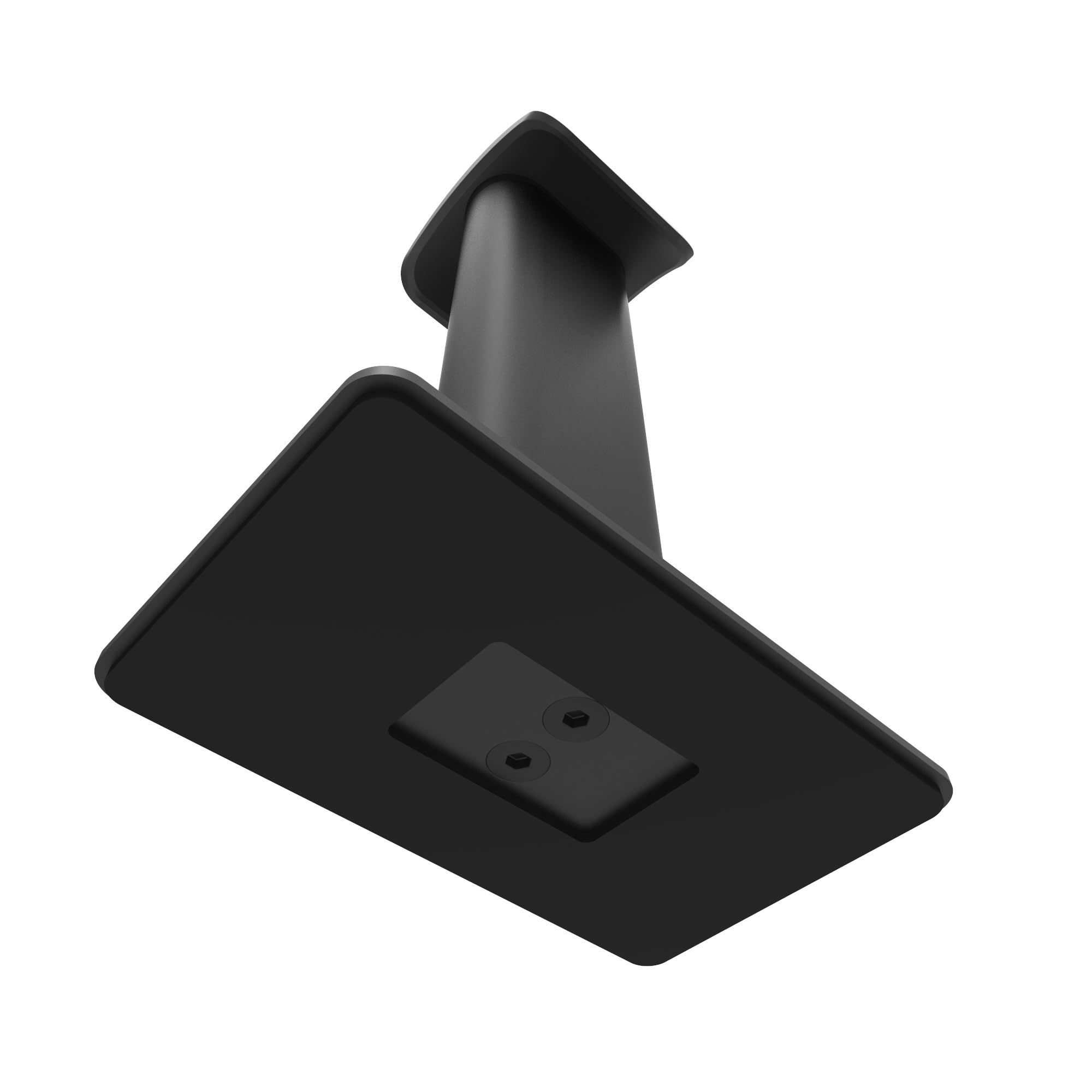 Kanto H2 Desktop Headphone Stand | Supports 10 kg | Curved Silicone Design Prevents Indents | Black