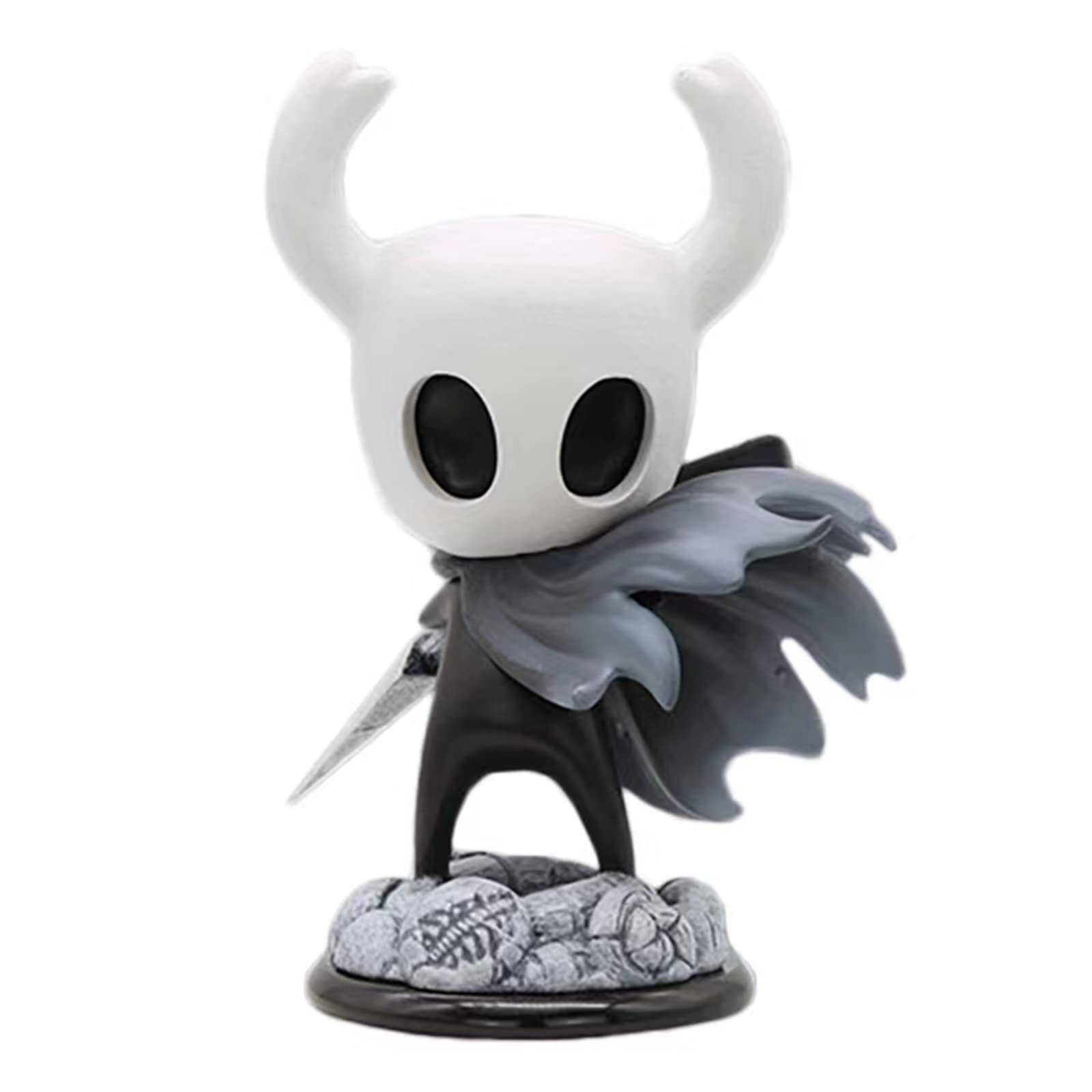 LJWW 15cm/6.5 inch Hollow-Knight Character Collectible Figure Statue, Popular Action Figure, a Gift for Fans and Friends (Static Protagonist)