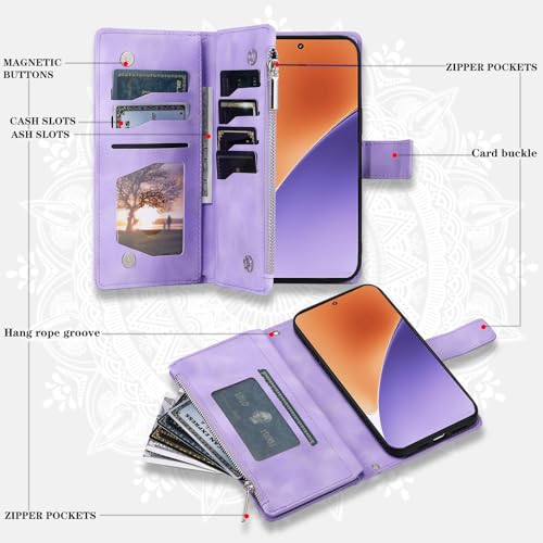 Coque Xiaomi 15 de finition supérieure UK DKTTQB violette - 2