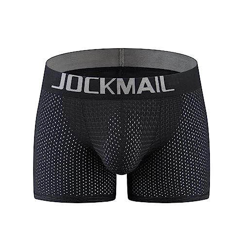 JOCKMAIL Mesh Mens Underwear Boxer Back Mens Padded Underwear Boxer with Hip Pad Men's Boxers4
