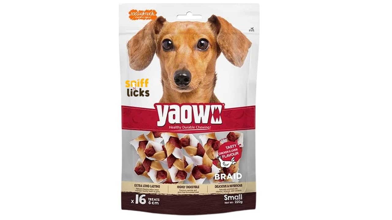 See full amazon price history chart for Gnawlers Yaowo Braided Dog Treats (2.5 inch) 220g (Pack of 1) by Sniff N Licks Gnawlers Yaowo Braided Dog Treats (2.5 inch) 220g (Pack of 1) by Sniff N Licks (B0CW5Y83TJ) Amazon Price History, Amazon Price Tracker