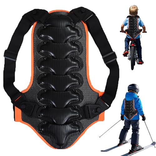 Protection dorsale pour snowboard pliable contre les chocs de ski