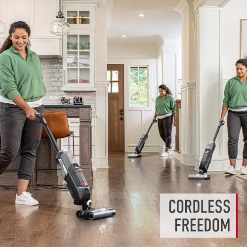 Image of Hoover ONEPWR Streamline Cordless Hard Floor Cleaner, Wet Dry Vacuum, BH55400V + Hoover Pet Hard Floor Cleaner, Concentrated Pet Cleaning Solution for Hard Floor Machines, 64 oz, AH31451