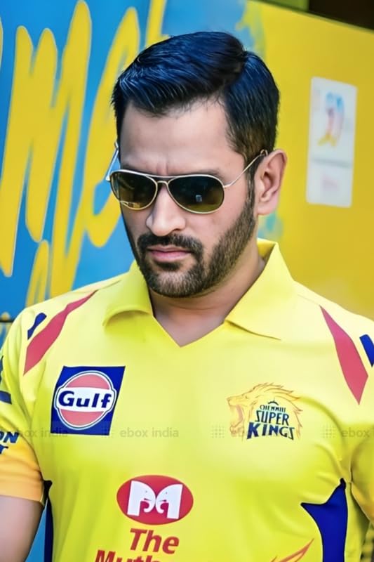 Poster of MS Dhoni Cricketer, Dhoni Posters for Room Wall