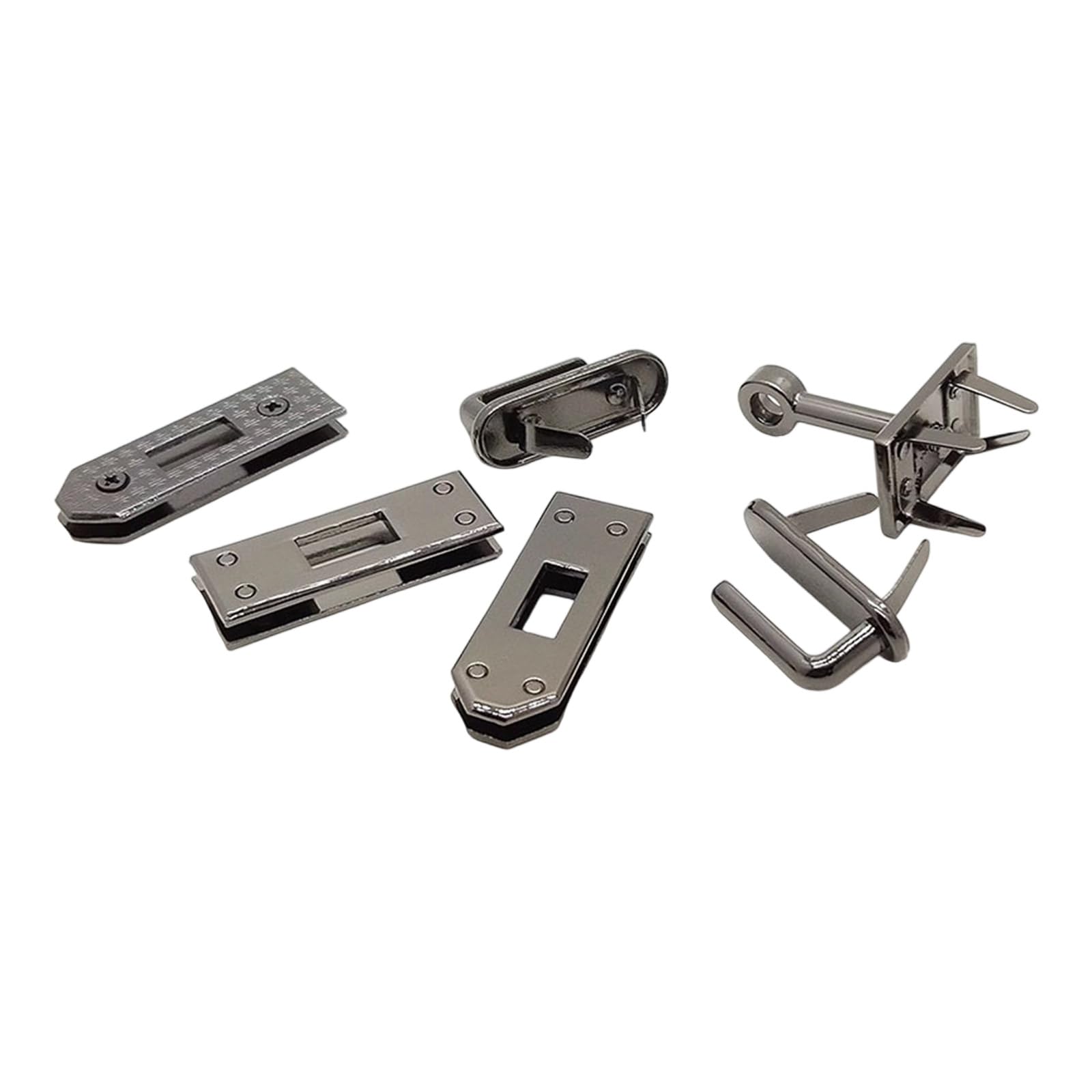 Obotsnoi Professional 6PCS Bag Hardware Tool Practical Metal Clasp for Luxury Purse Repair and Bag Making Designs Locks