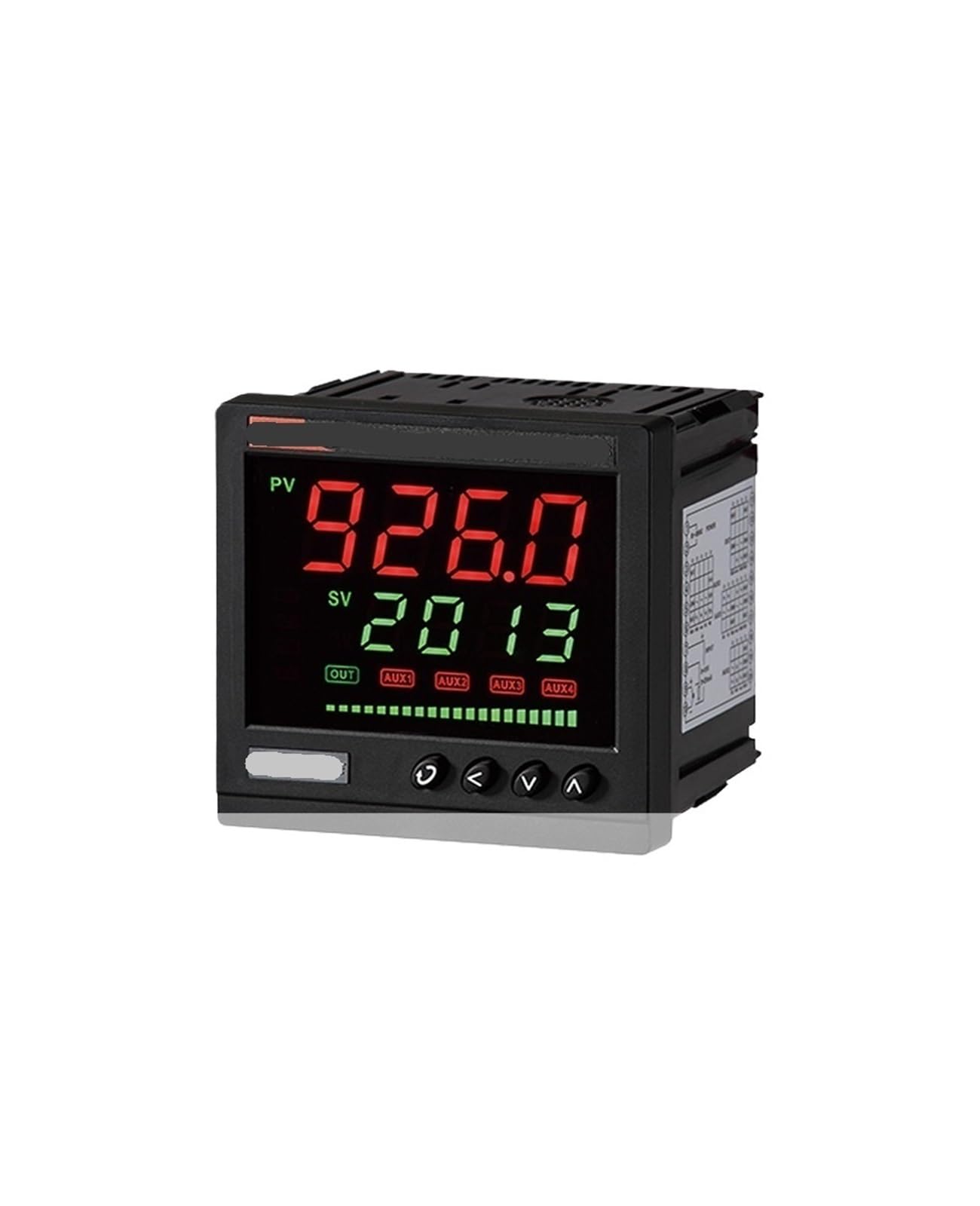 2-Channel Temp Indicator, Upper Lower Limit Control, PT100/K Input, Alarm, RS485(2 Alarms)
