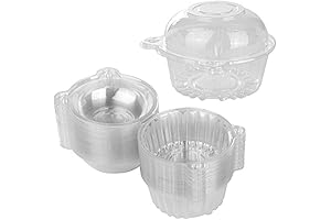 Individual Plastic Chocoflan Containers